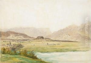 Panorama Dei Dintorni Di Salisburgo by Thomas Ender