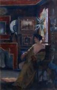 Femme Dans Un Interieur. by Jean Joseph Enders