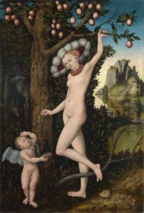 Cupid Complaining to Venus 1530