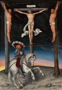 The Crucifixion with the Converted Centurion 1536