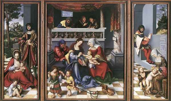 Altar Of The Holy Family (Torgau Altar) - view 1
