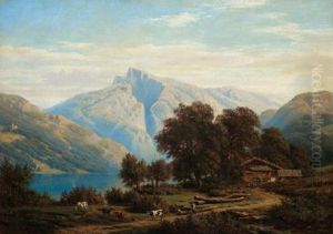 Blick Auf Den Mondsee