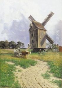 Windmill by Georg Hermann Engelhardt