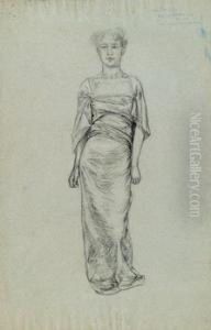 Ariele (?) Pleninger by Josef Engelhart