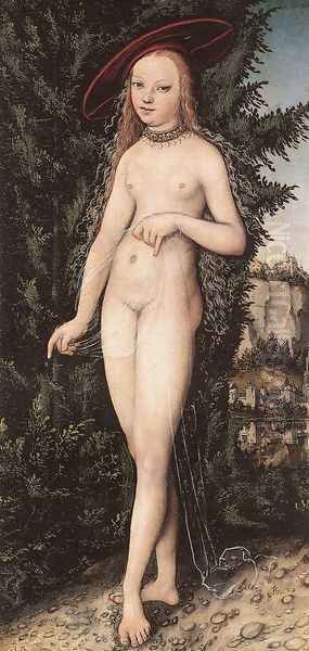 Venus Standing in a Landscape 1529 - view 1