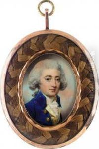 1752-1829
Portrait Of The 1st Marquess Of Northampton; Portrait Of Mrs Joshua Smith Of Erle Stoke Park (
Verso
); And A Portrait Of Maria, Marchioness Of Northampton, The Last Two By Mrs. Anne Mee by George Engleheart