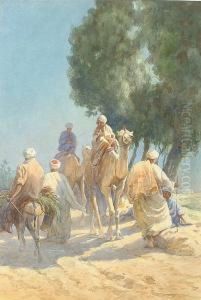 Travellers On A Dusty Road Travellers On A Dusty Road