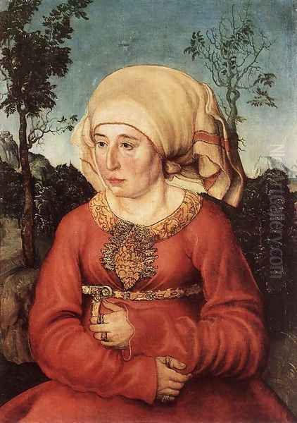 Portrait of Frau Reuss - view 1