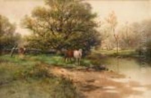 Farm Houses By A River Farm Houses By A River