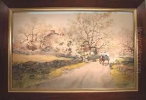 Titled "springtime In The Country" by Frank F. English