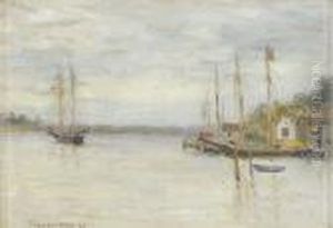 North Shore Harbor by Joseph Eliot Enneking
