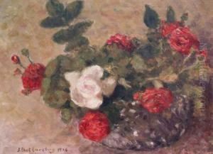 Roses by Joseph Eliot Enneking