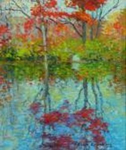 The Blush Of Autumn by Joseph Eliot Enneking