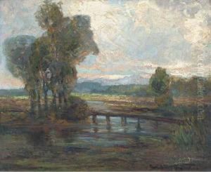 The River Crossing, Sunset The River Crossing, Sunset