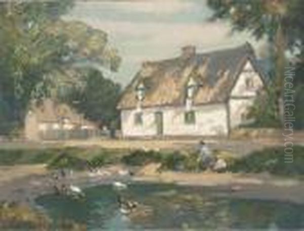 The Village Duck Pond - view 1