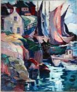 Moored Forsafety by George Pearse Ennis
