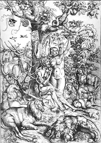 Adam and Eve in Paradise - view 1