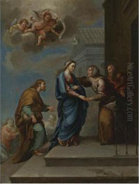 Saint Anne Welcoming Mary - view 1