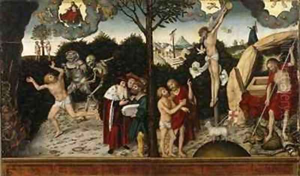 Allegory of the Law and the Gospel - view 1