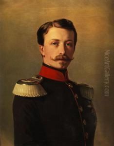 Portrait Des Grossherzog Friedrich I. Von Baden by Rudolf Epp