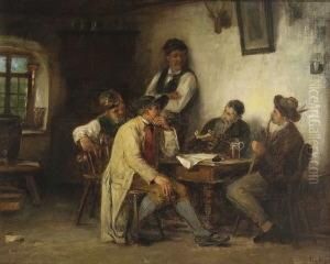 Bauern In Der Stube.