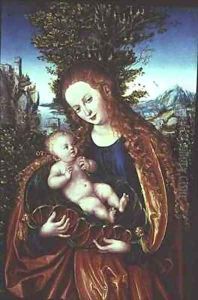 Virgin and Child by Lucas The Elder Cranach