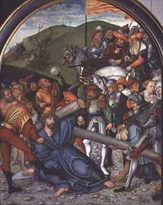 Christ Carrying the Cross by Lucas The Elder Cranach