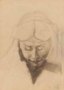 Ritratto Di Giovane Donna, (1912/'13)