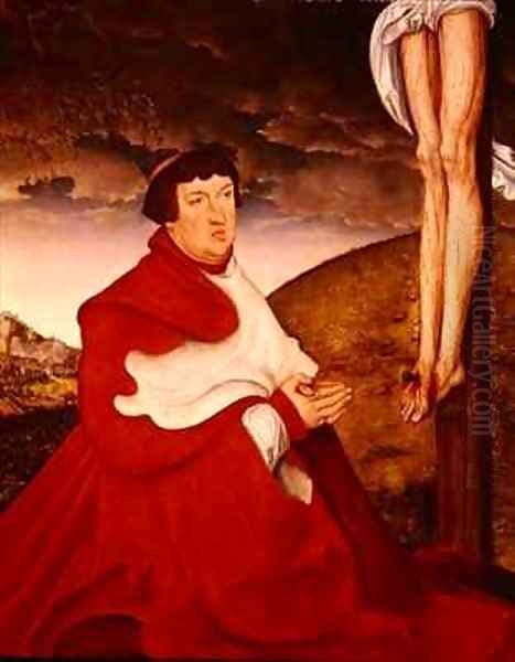 Albert Cardinal Elector of Mainz at the foot of the Cross 2 - view 1
