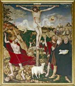 Christ on the Cross by Lucas The Elder Cranach