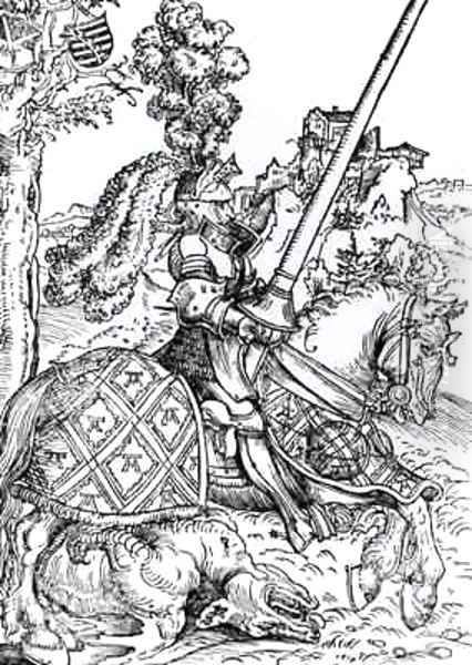 St George on Horseback - view 1