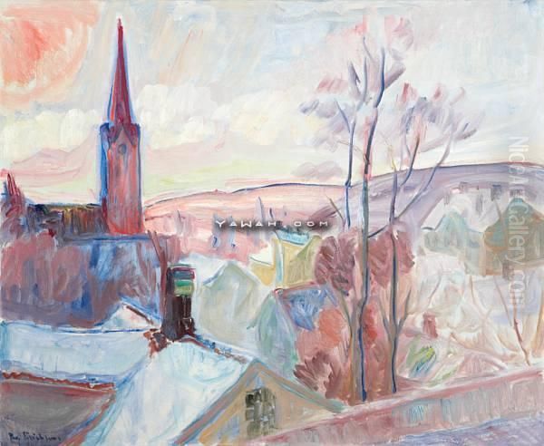 Kirke. Lillehammer - view 1