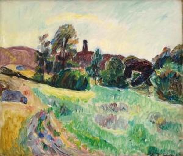 Landscape Frombohuslan 1918 - view 1