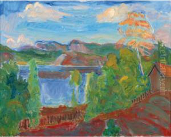 A Summer's Day By The Fjord - view 1