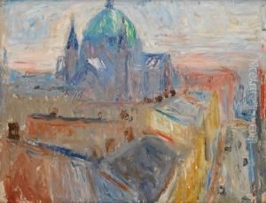 Trefoldighetskirken I Oslo by Thorvald Erichsen