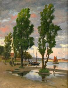 Hamnmotiv Fran Marstrandshalvon