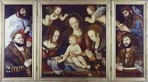 Princely Altarpiece by Lucas The Elder Cranach