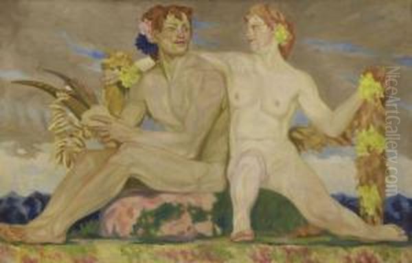 Pan Und Nymphe - view 1