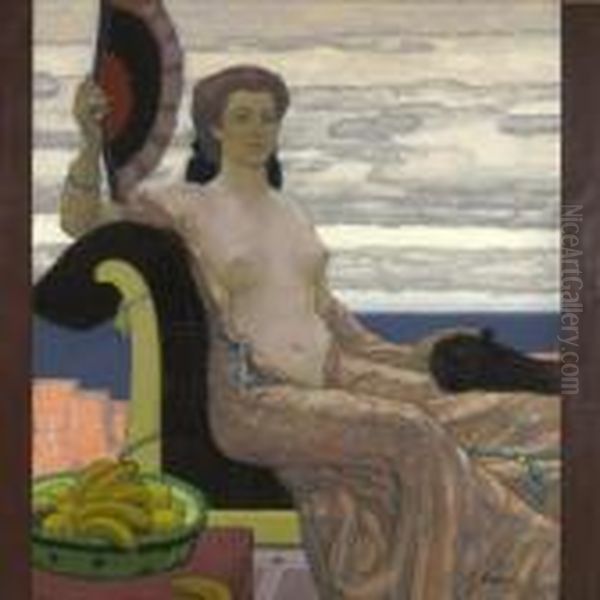 Dame Mit Panther - view 1