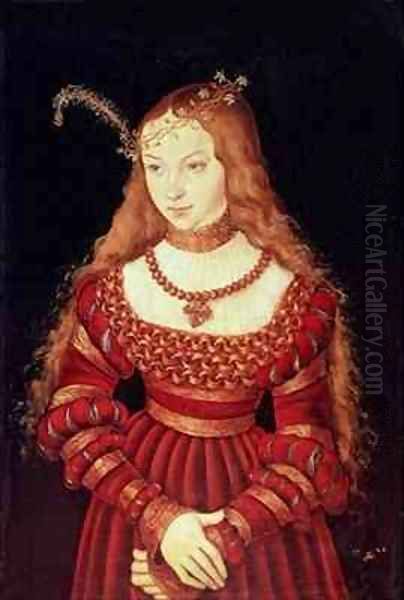 Princess Sybille of Cleves as a bride - view 1