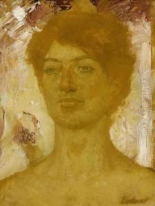 Damenportat (anna Erler?) by Fritz Erler