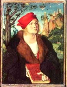 Dr Johannes Cuspinian by Lucas The Elder Cranach