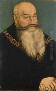 George the bearded by Lucas The Elder Cranach