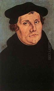 Portraits of Martin Luther and Catherine Bore 1529 2