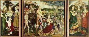 St Catherine Altarpiece by Lucas The Elder Cranach