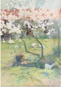 The Orchard by Edward Frederick Ertz