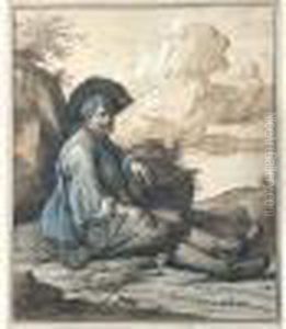 Paysan Assis by Charles Eschard