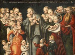 Christ Blessing the Children mid 1540s
