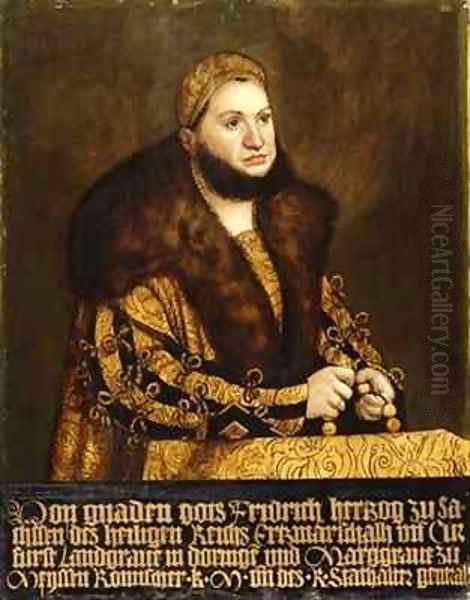 Portrait of the Elector Frederick III the Wise Elector of Saxony - view 1