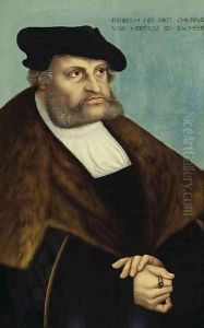 Portrait of the Elector Friedrich III the Wise of Saxony (1463 1525) 1532 by Lucas The Elder Cranach
